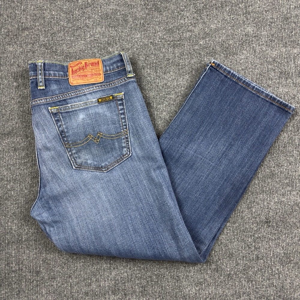 Lucky Brand Sweet N Low‎ Crop Jeans Women's 12/31 (Fits 34x25) Denim Straight